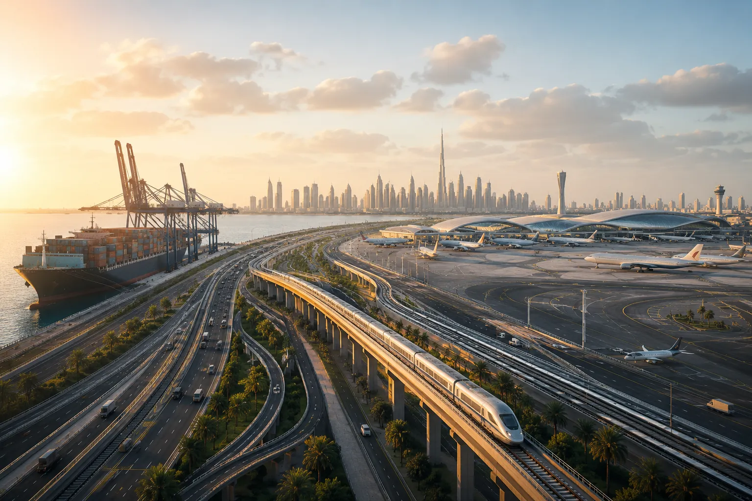Infrastructure – Roads, Railways & Airlines